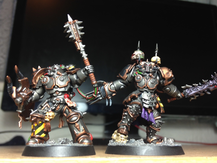 Painted – Abaddon and Dark Apostle Conversions